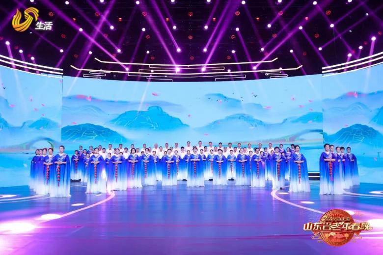 “孟之声”志愿者合唱团亮相2026第七届山东省老年春晚